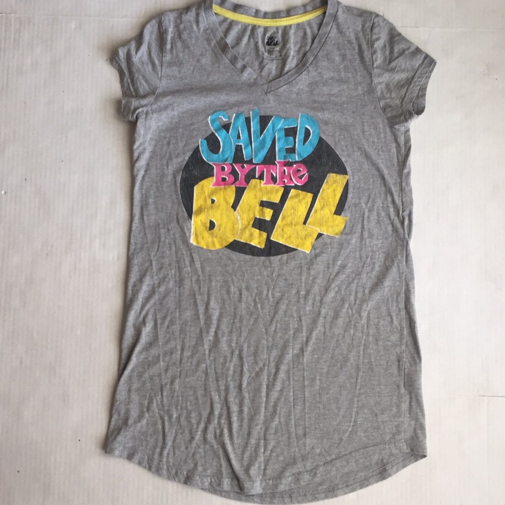 Vintage styled Save by the bell V-neck top